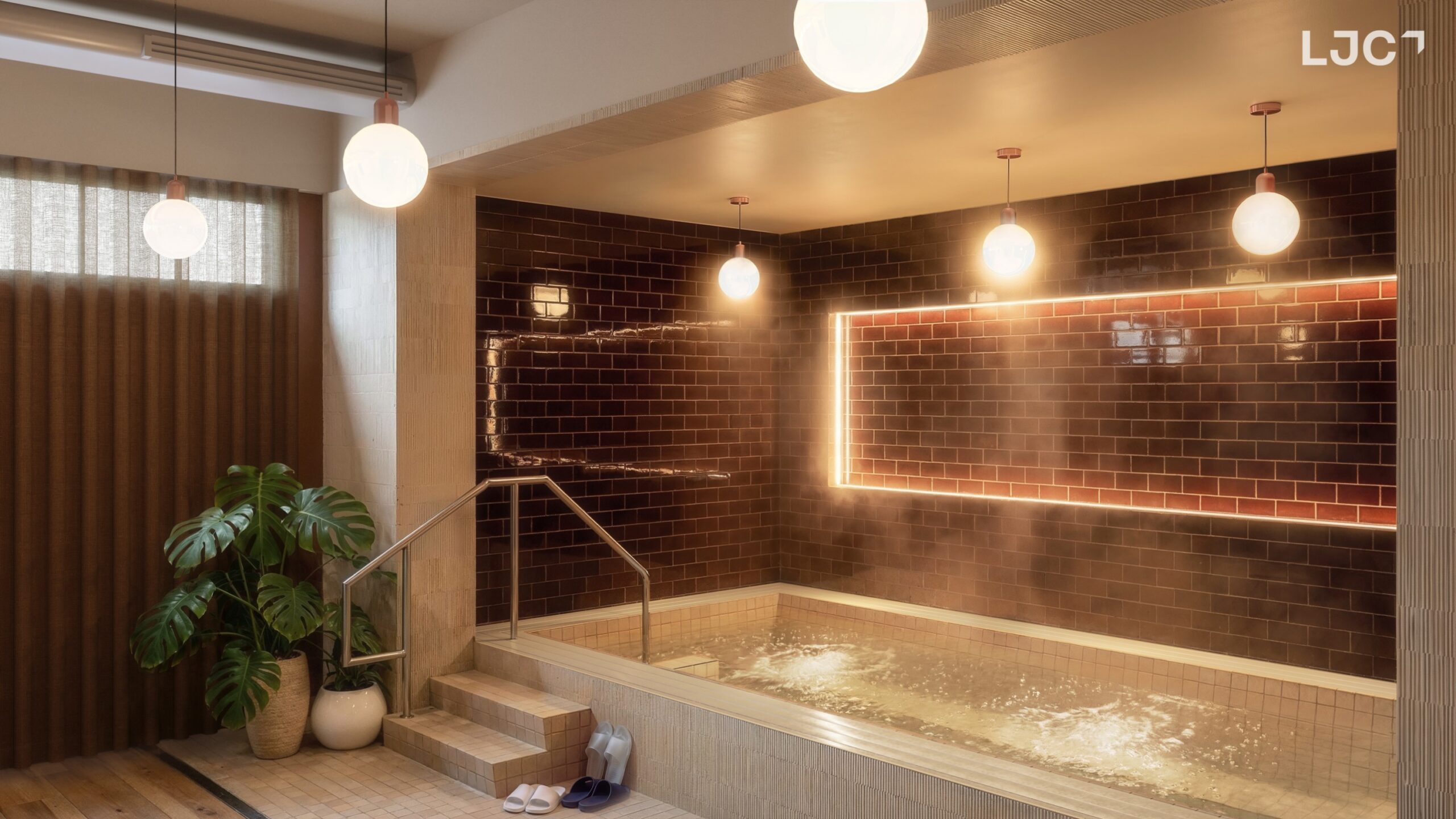 Cold_hot plunge in the wellness studio at Chapter Ann Arbor