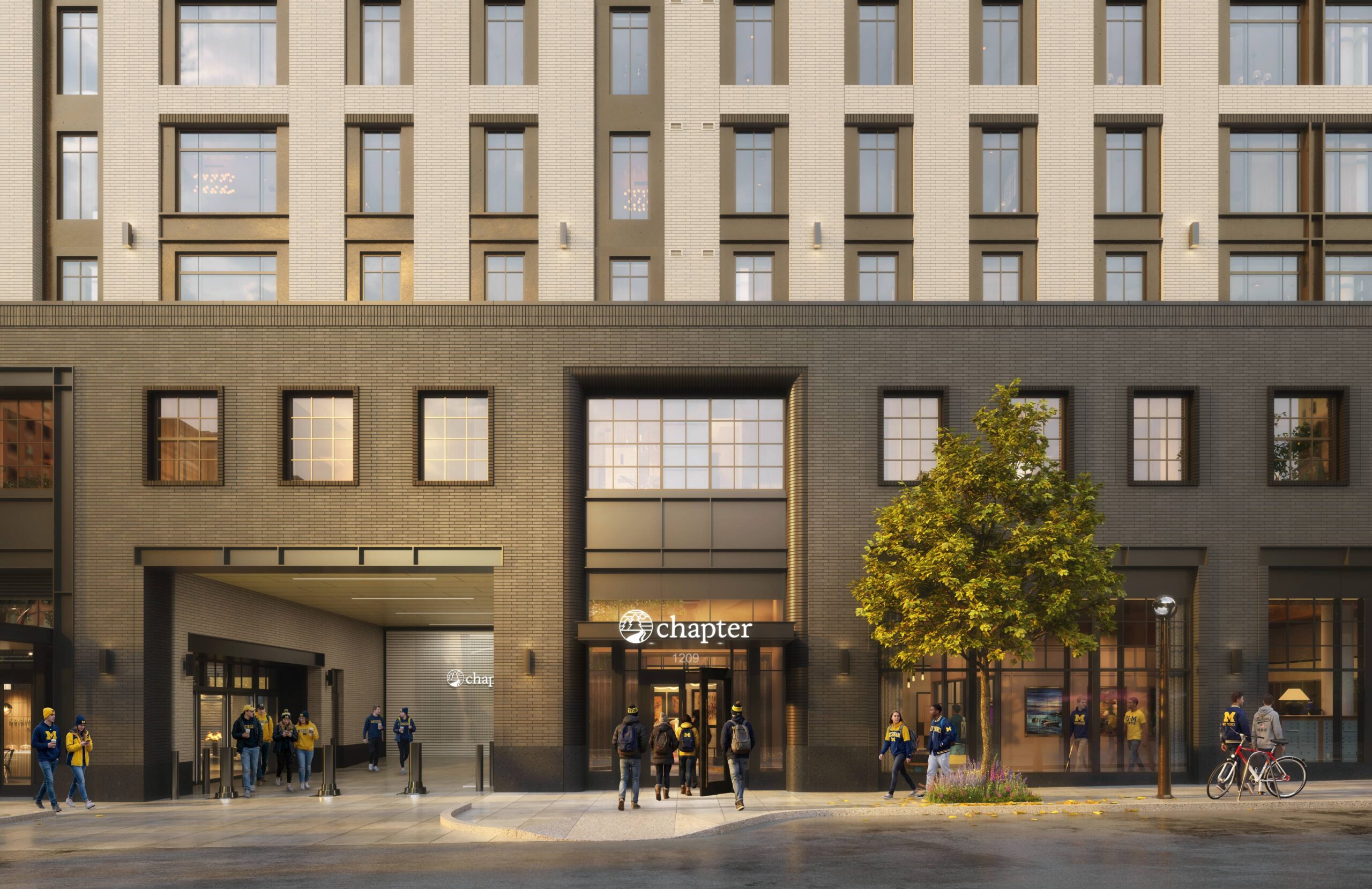 chapter student housing apartment entrance scaled