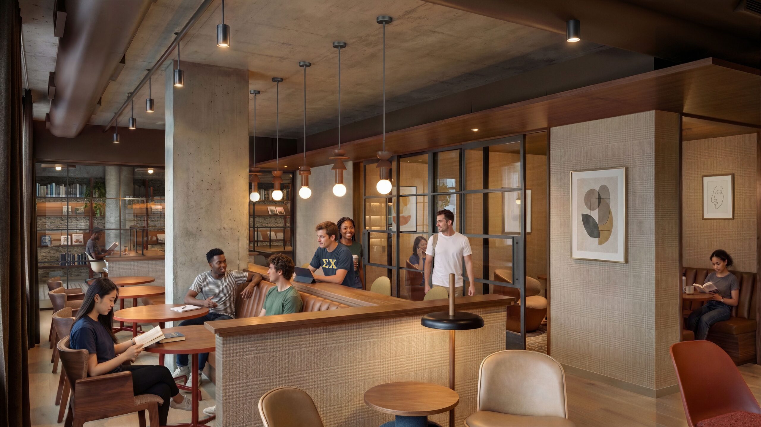 multifunctional indoor social learning lounge scaled