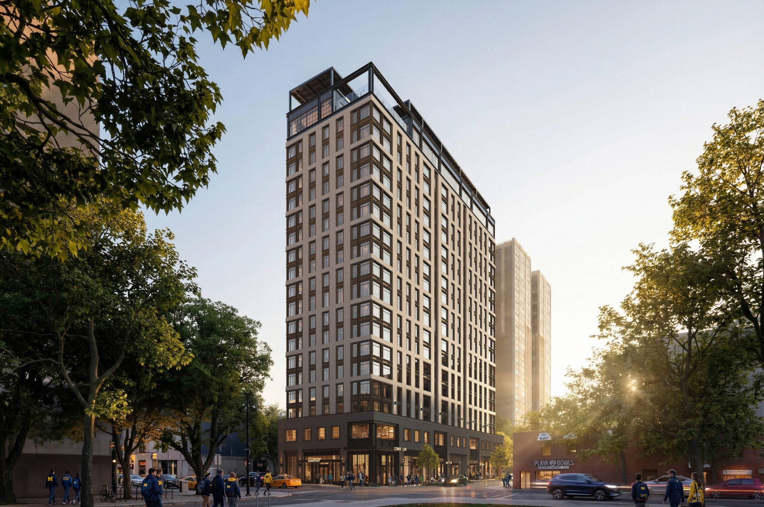 street level retail metropolitan living tower scaled