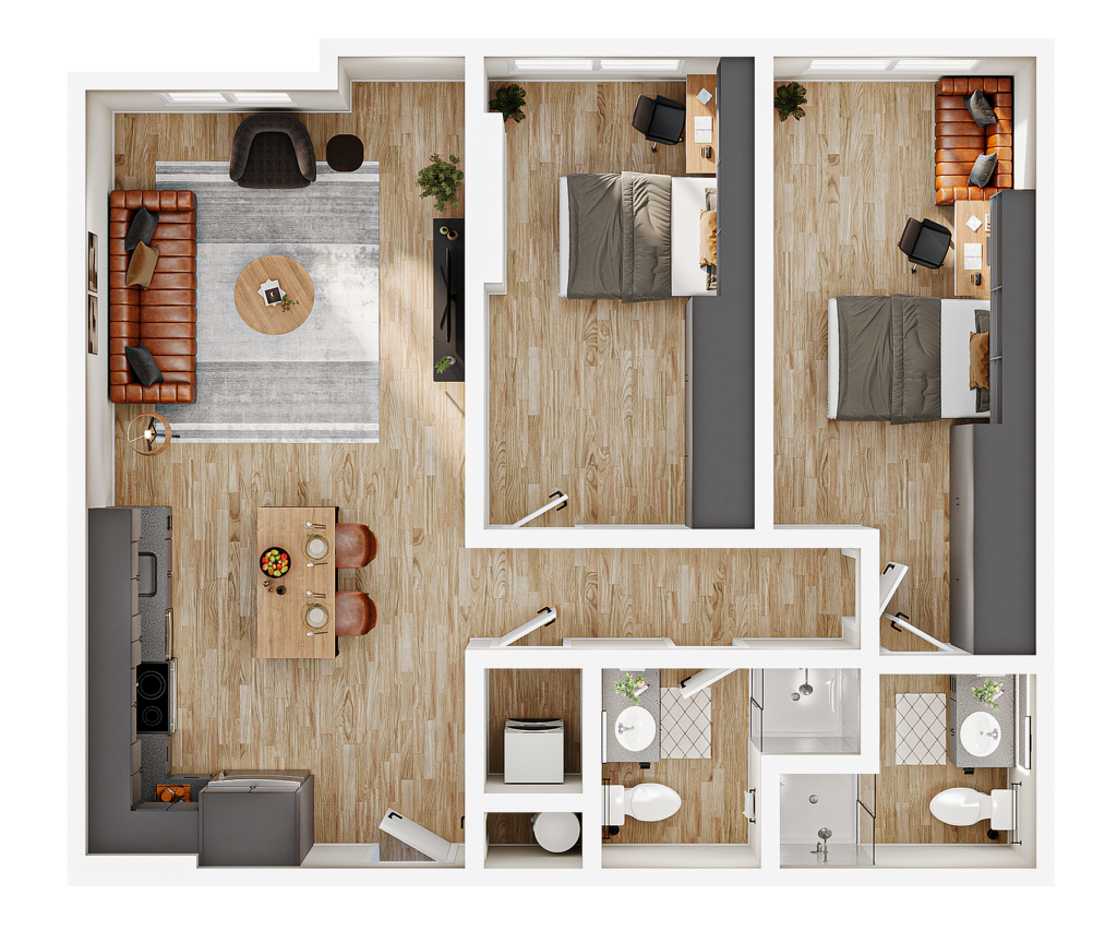 2BR/2BA – B3