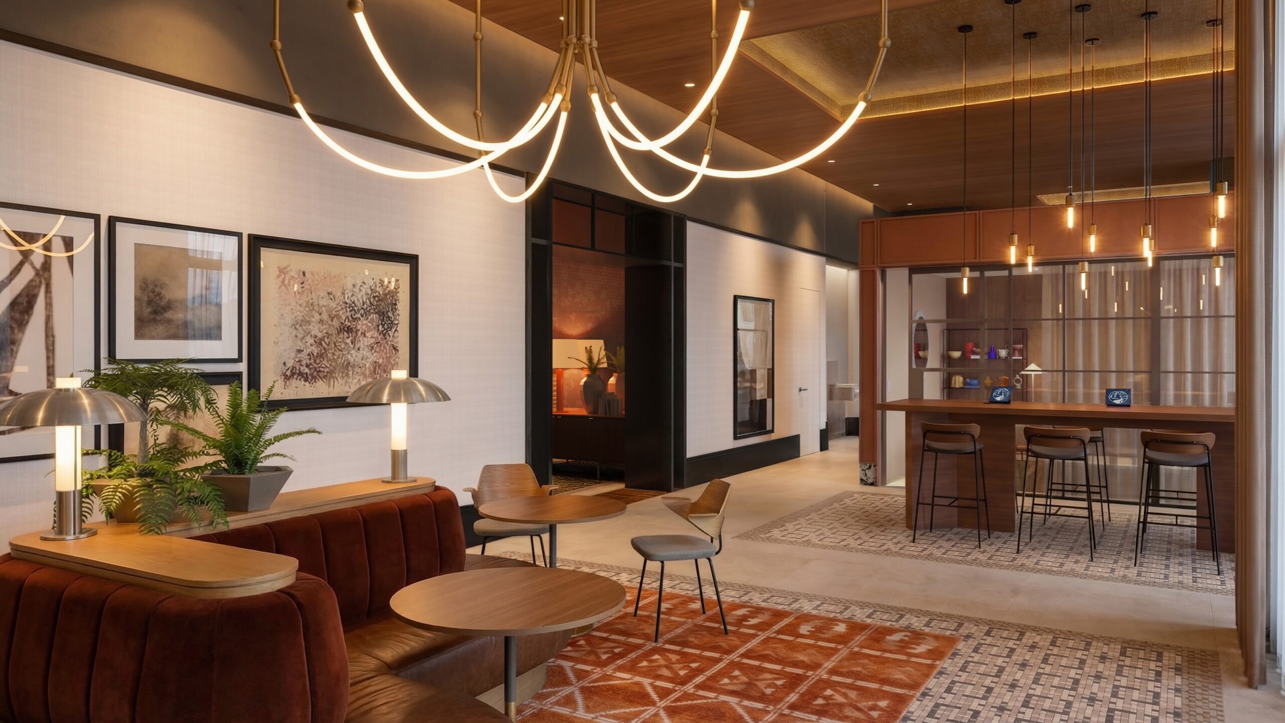 Lobby entry at Chapter Ann Arbor