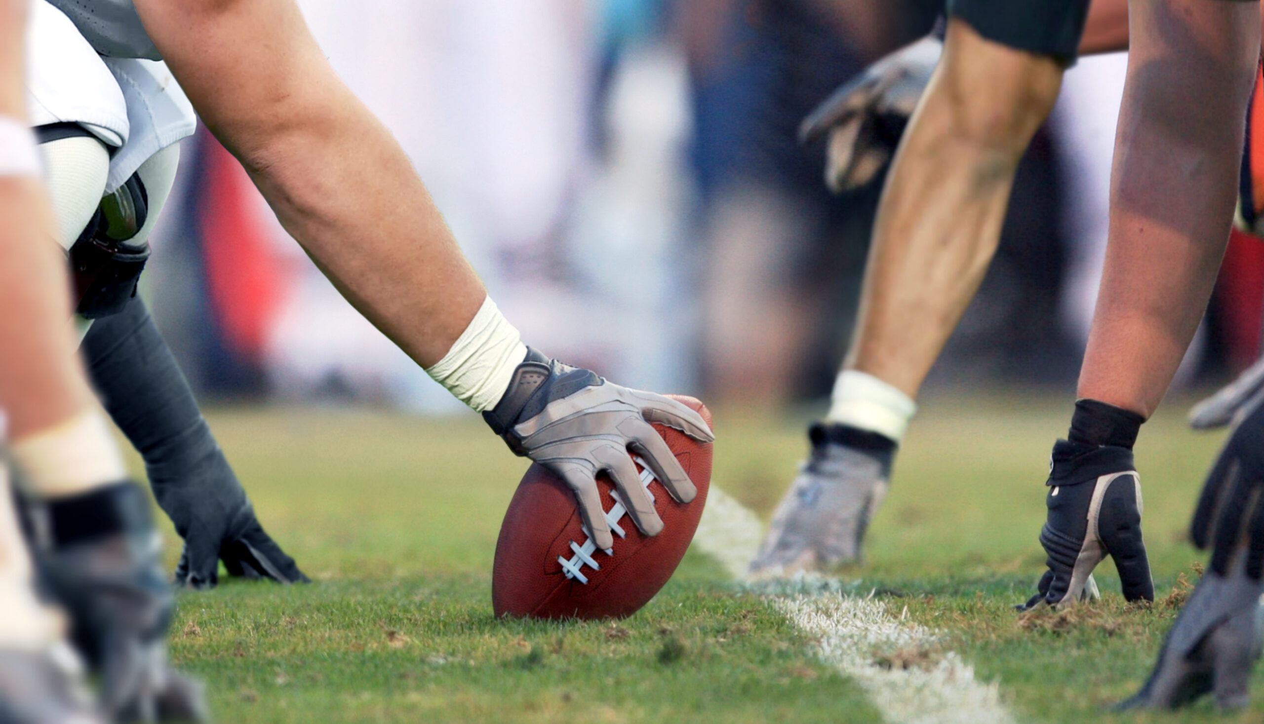 american football at line of scrimmage scaled